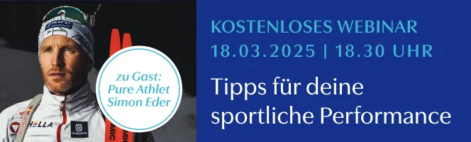 Sport Webinar mit Simon Eder am 18.3.2025 um 18.30 Uhr